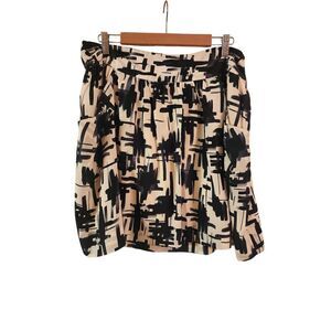 The limited geometric print skirt size large